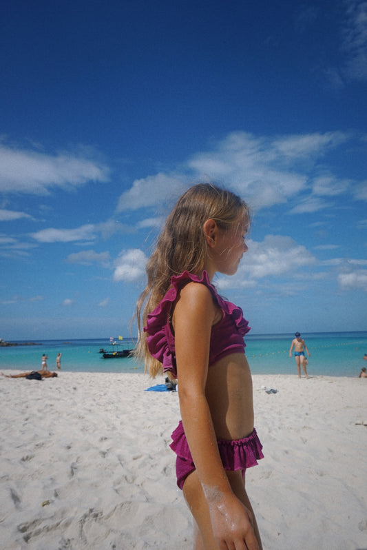 FUCHSIA SPARKLE BIKINI